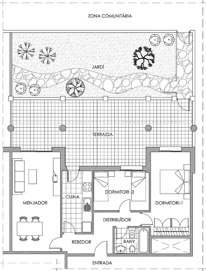 Gran terraza, jardín privado, piscina, playa cercana, wifi 300Mb, Netflix Apartamento Tarragona 0*,  España